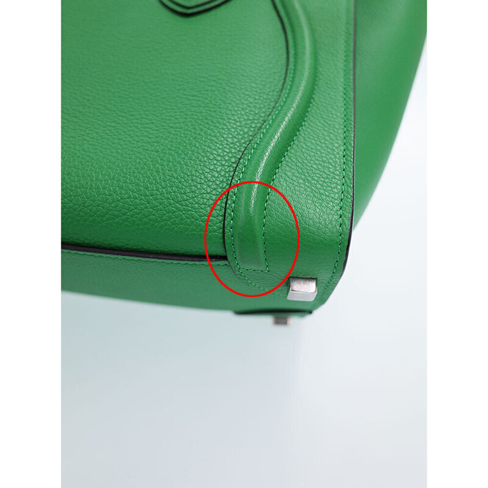 Celine Logo Shopper Tote Luggage Handbag - Picture 5 of 9